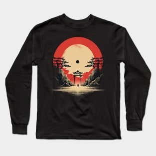 japanese shrine Long Sleeve T-Shirt